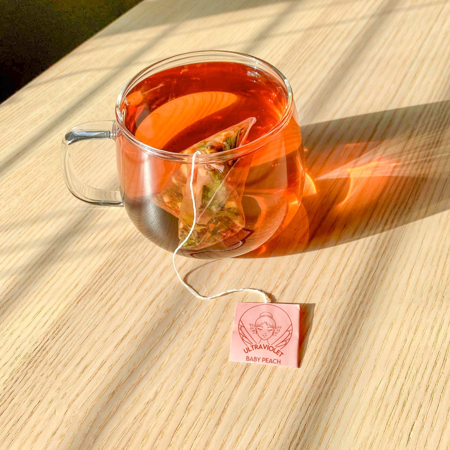 CLOSEOUT - Baby Peach Tea - 6 Pack (Prior Batch) - ultraviolet tea