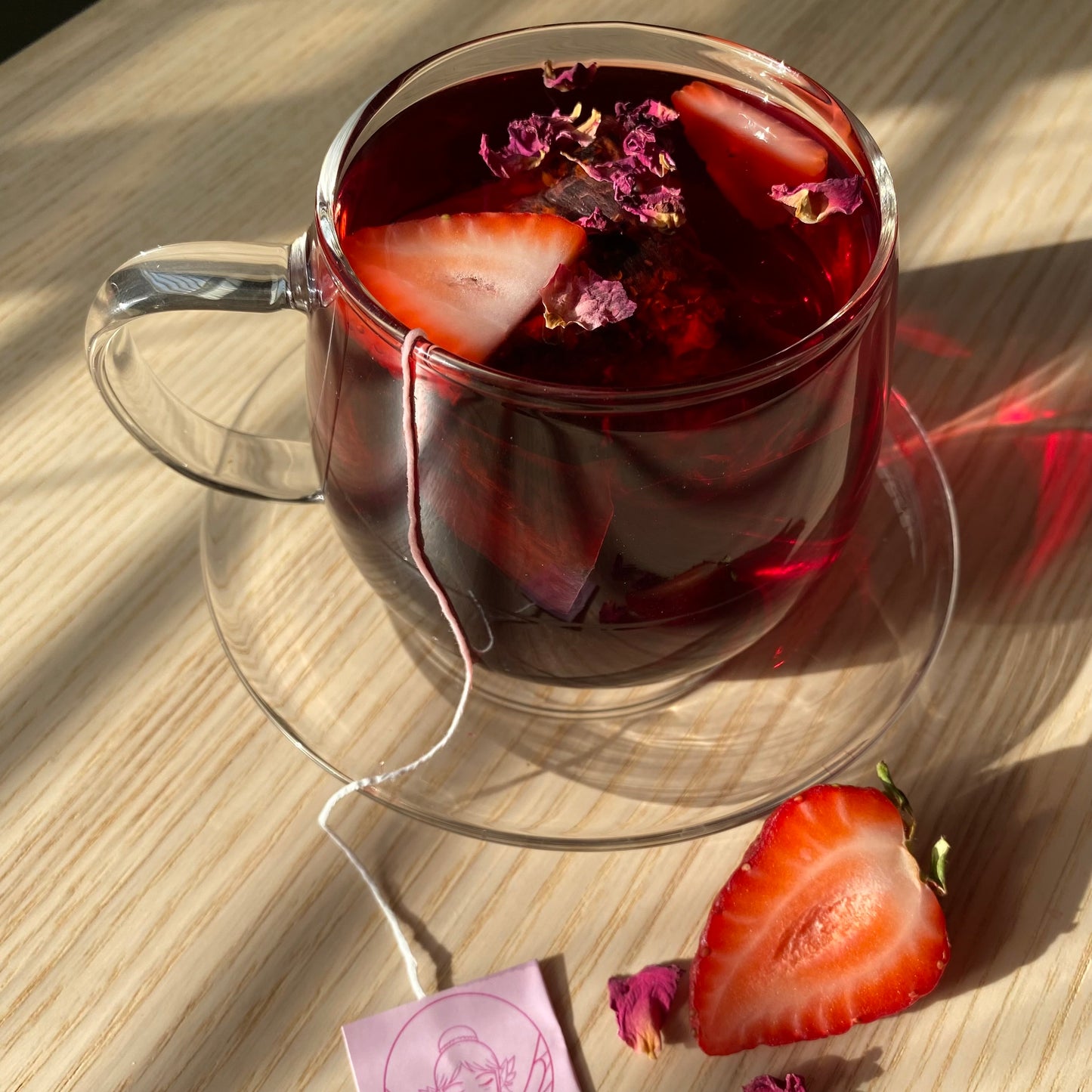 Strawberry Lavender Rose Tea | Beauty Blend