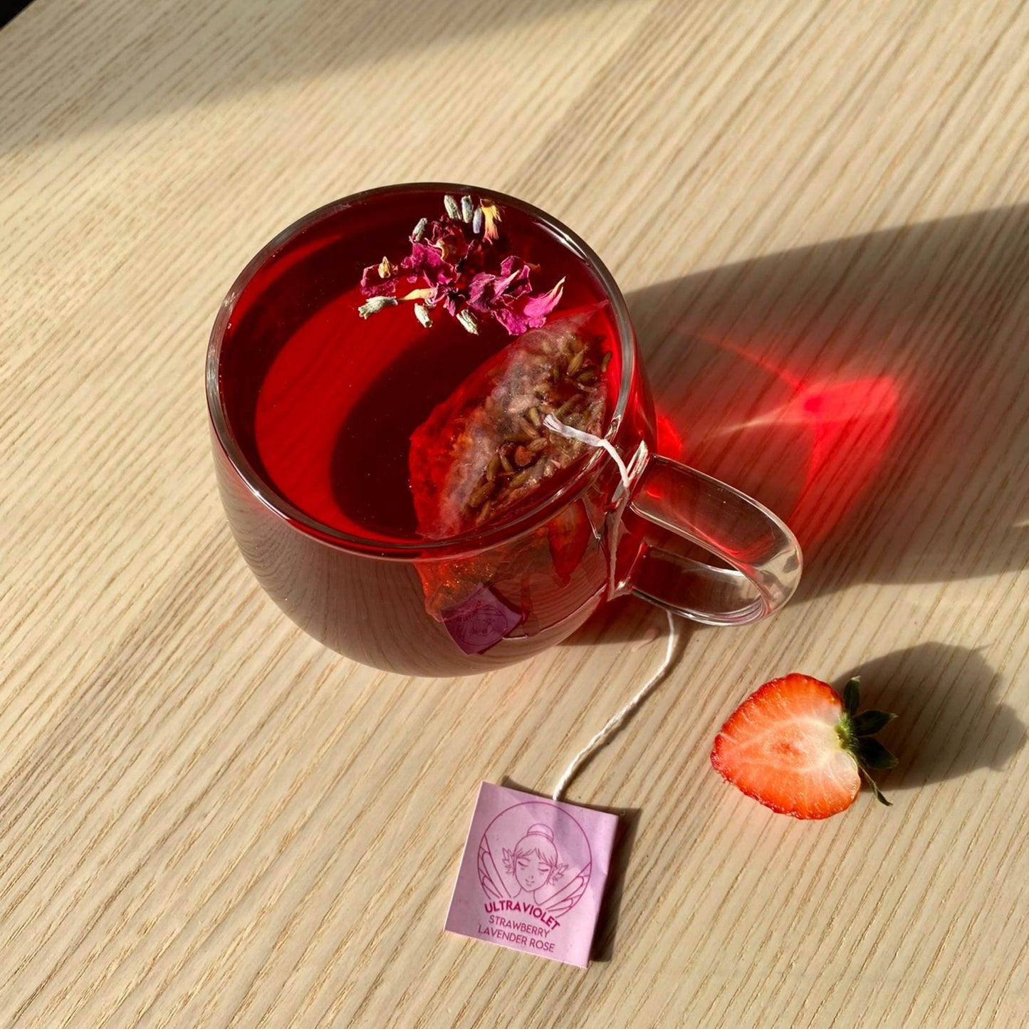 Strawberry Lavender Rose Tea | Beauty Blend